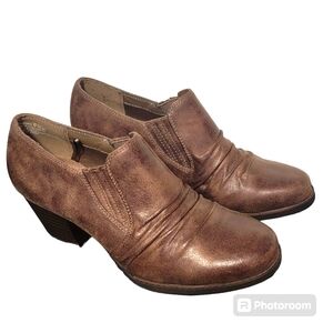 Yuu Ranchen Brown Booties Shoes Size 6.5 New No Box